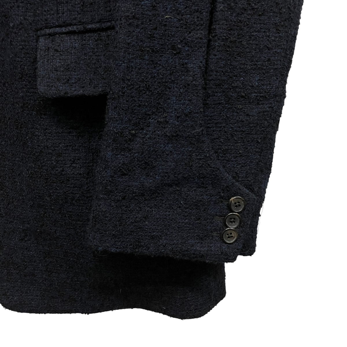 20AWBOUCLE ARM BELTED JACKET COATアルパカ混アームスリットテ-ラードジャケットFU-M-JK003