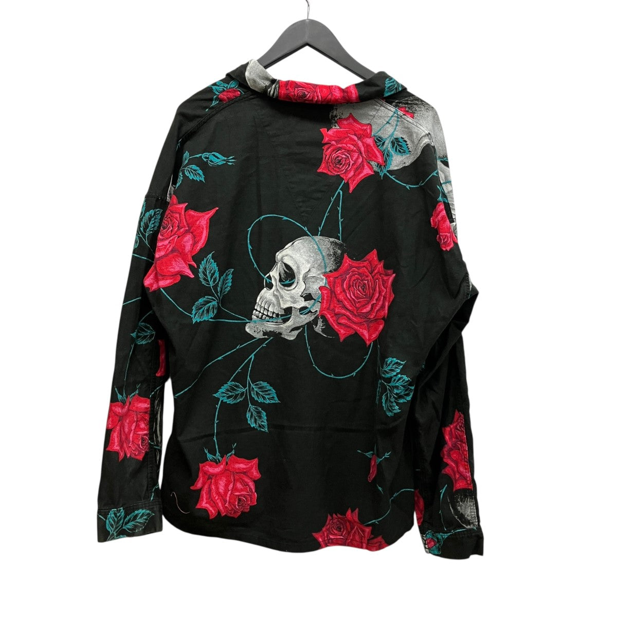 PAJAMA SHIRT総柄ロングスリーブオープンカラーシャツSM-S23-0000-126