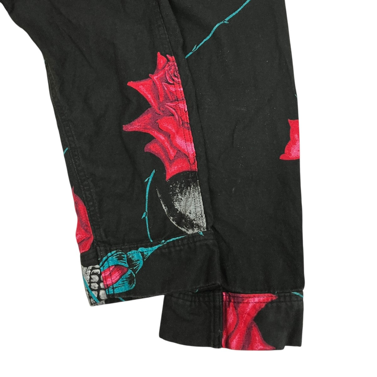PAJAMA SHIRT総柄ロングスリーブオープンカラーシャツSM-S23-0000-126