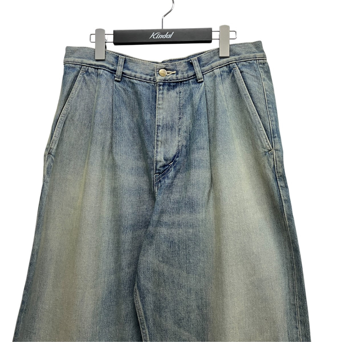 Selvage Denim Two TuckデニムパンツGU233-40188LB