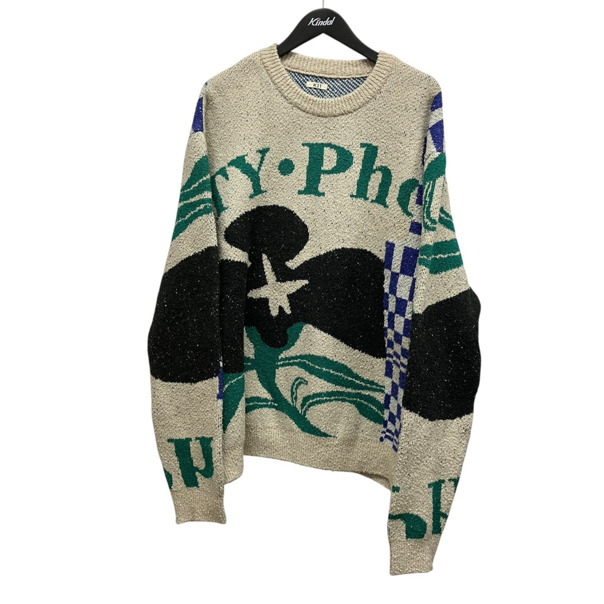 Intarsia-knit jumperインターシャニット24FW-K-01