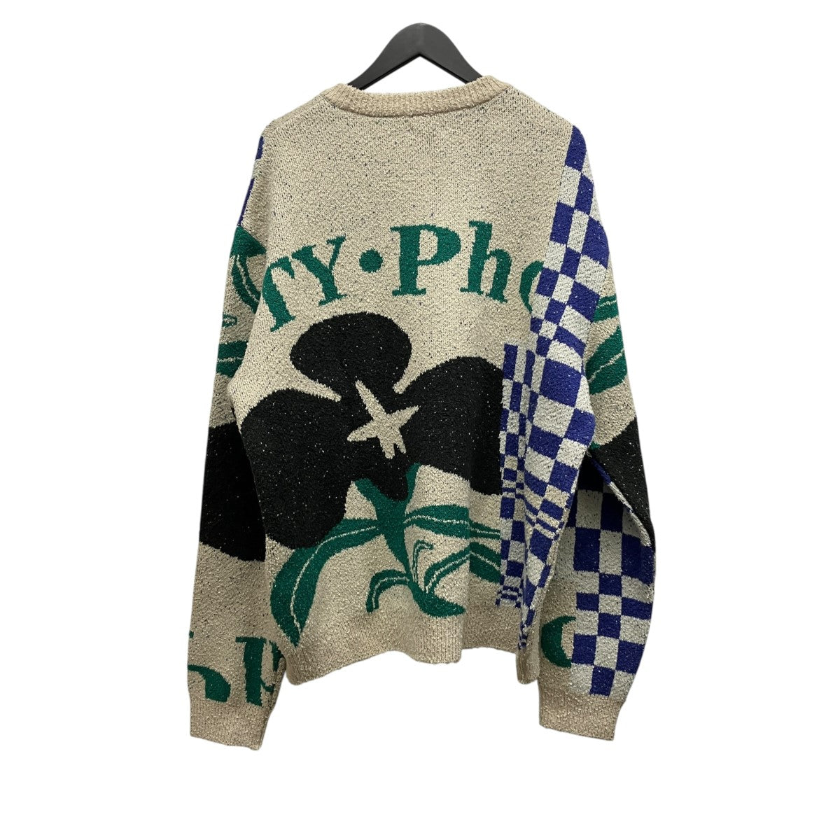 Intarsia-knit jumperインターシャニット24FW-K-01