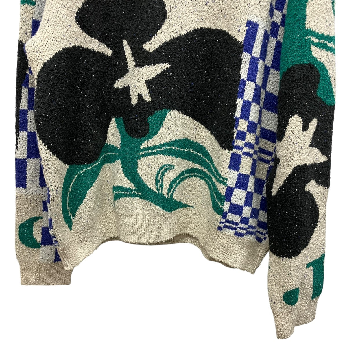 Intarsia-knit jumperインターシャニット24FW-K-01