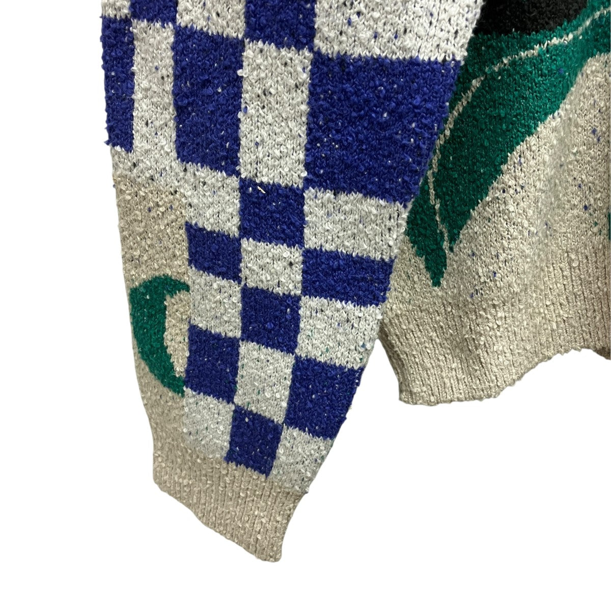 Intarsia-knit jumperインターシャニット24FW-K-01