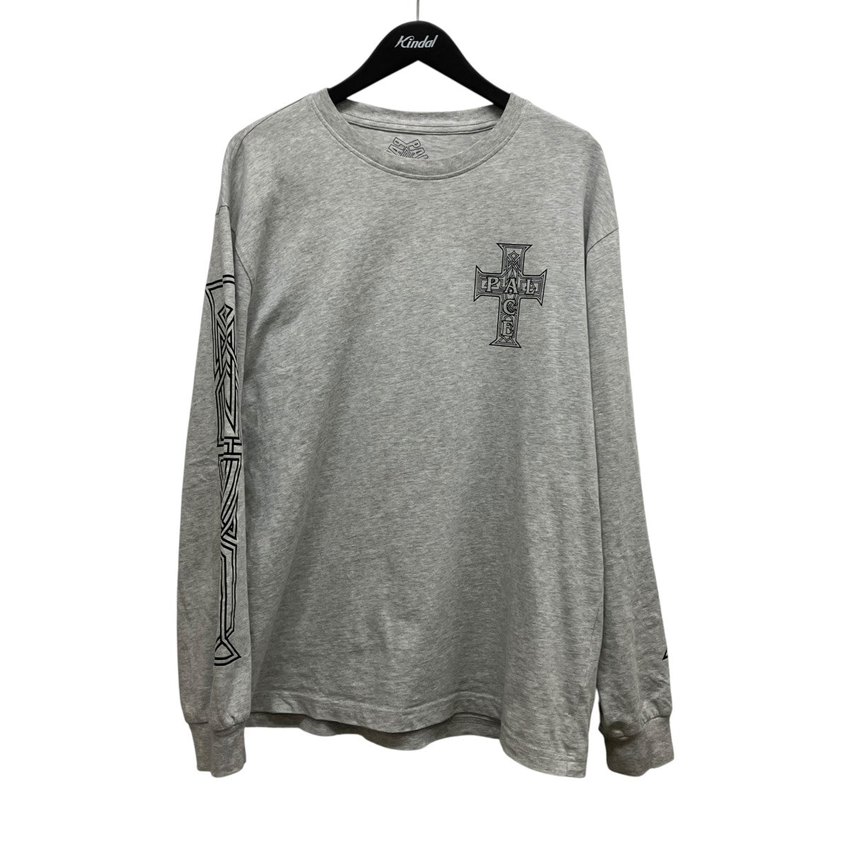 Y SO CROSS LONGSLEEVEクロスプリントロングスリーブTシャツ
