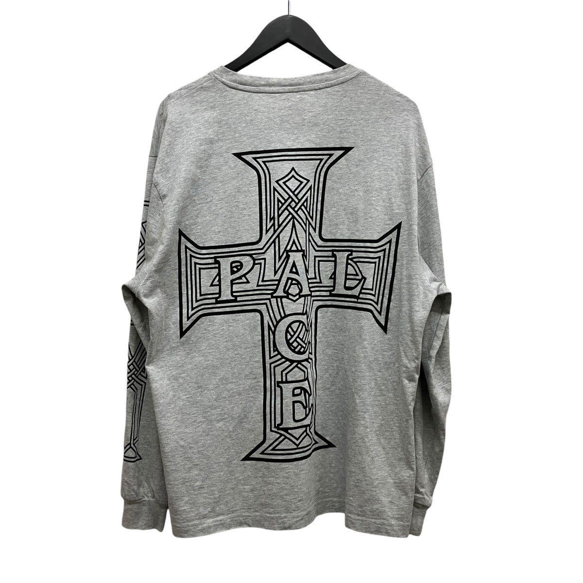 Y SO CROSS LONGSLEEVEクロスプリントロングスリーブTシャツ
