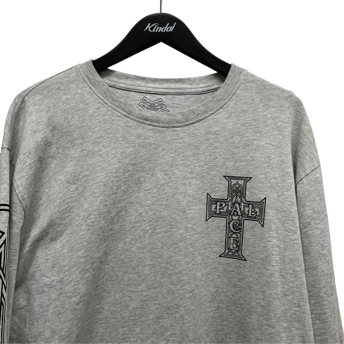 Y SO CROSS LONGSLEEVEクロスプリントロングスリーブTシャツ