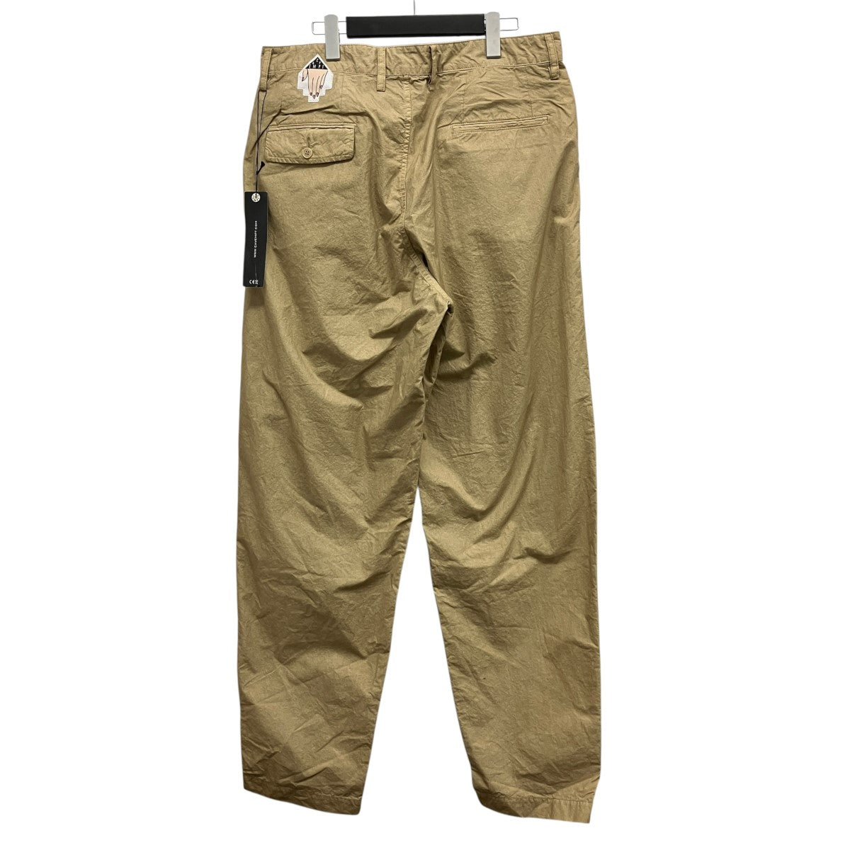 タックパンツCES23PT08 OVERDYE TWO TUCK PANTS