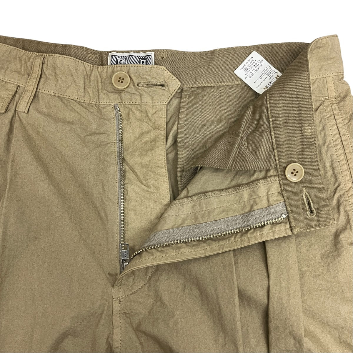 タックパンツCES23PT08 OVERDYE TWO TUCK PANTS