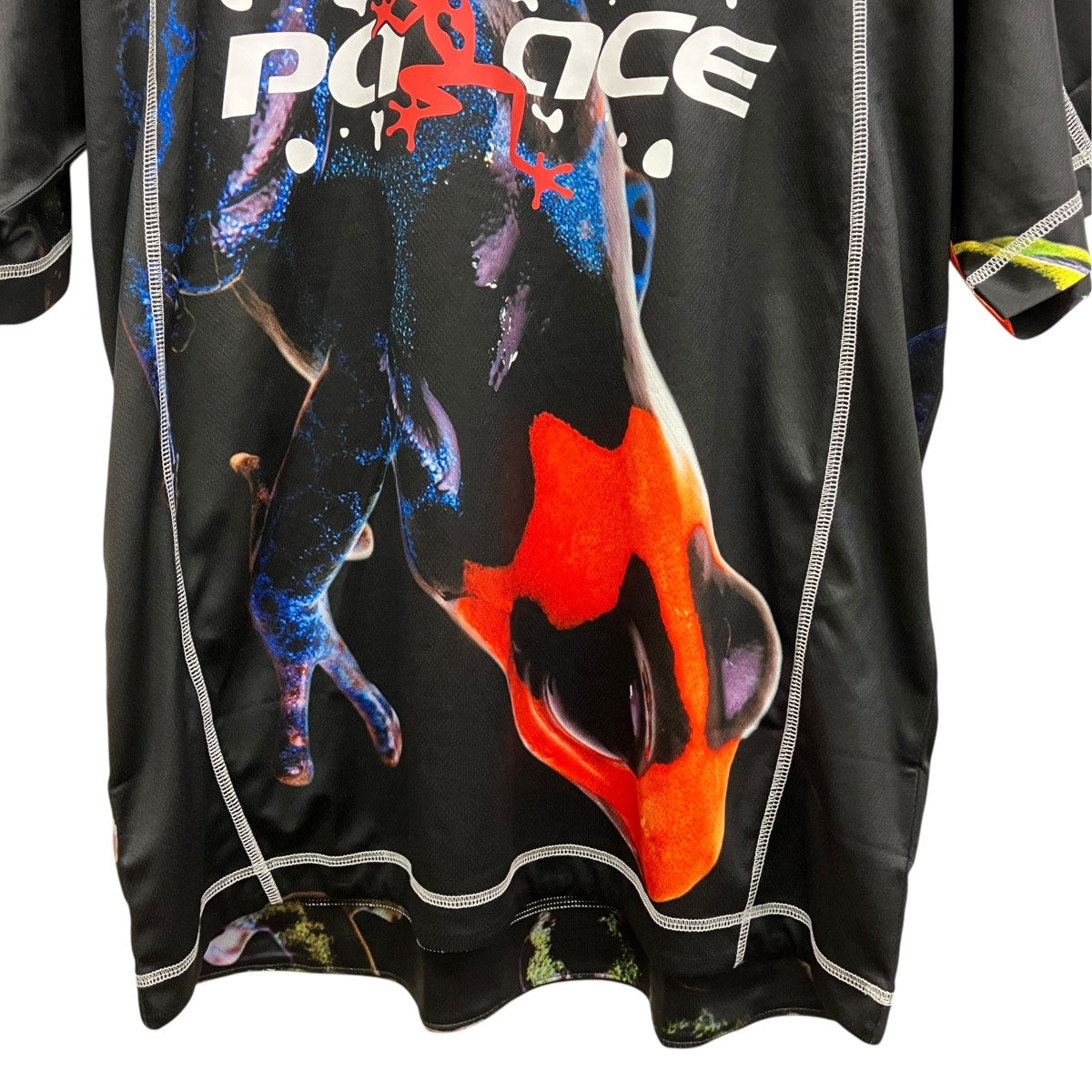 PALACE 総柄メッシュTシャツ150137 FROGGER TECH JERSEY 古着・中古-4枚目のアイテム画像