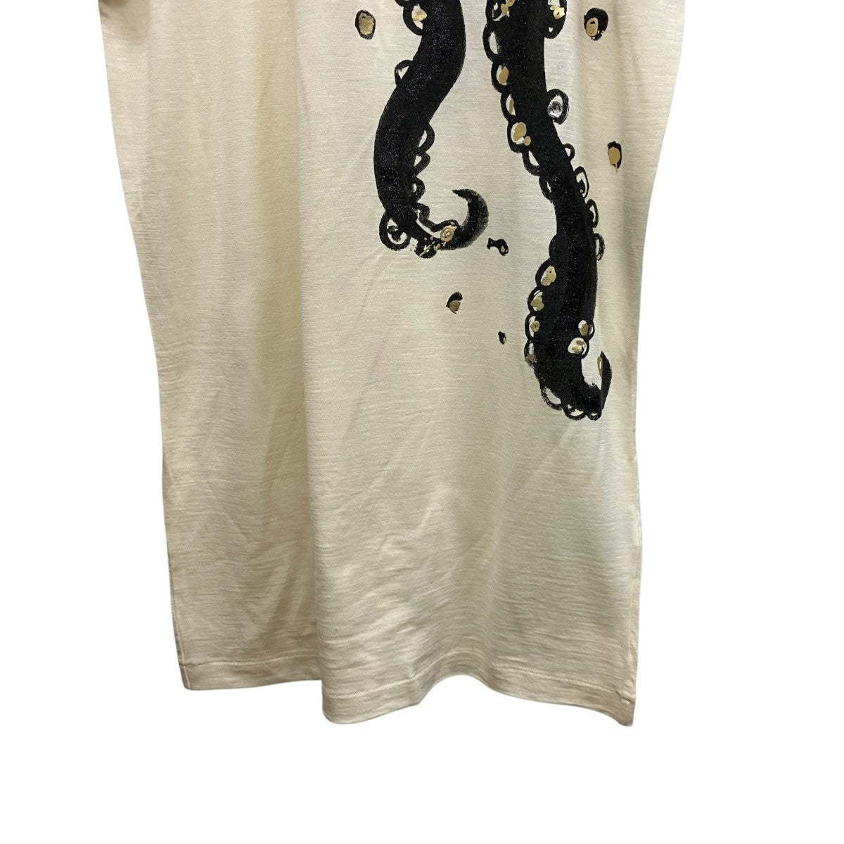 tsumori chisato 総柄ビジューTシャツTC41JH053 古着・中古-4枚目のアイテム画像