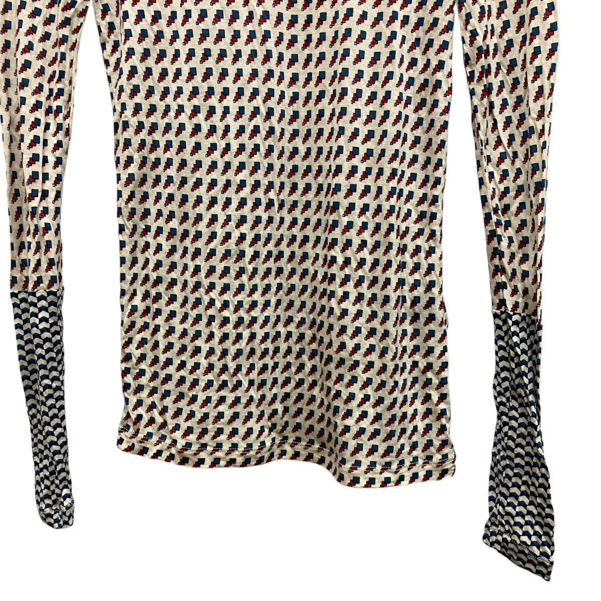 Marc by Marc Jacobs 総柄ロングスリーブカットソーM1122655 12 古着・中古-4枚目のアイテム画像