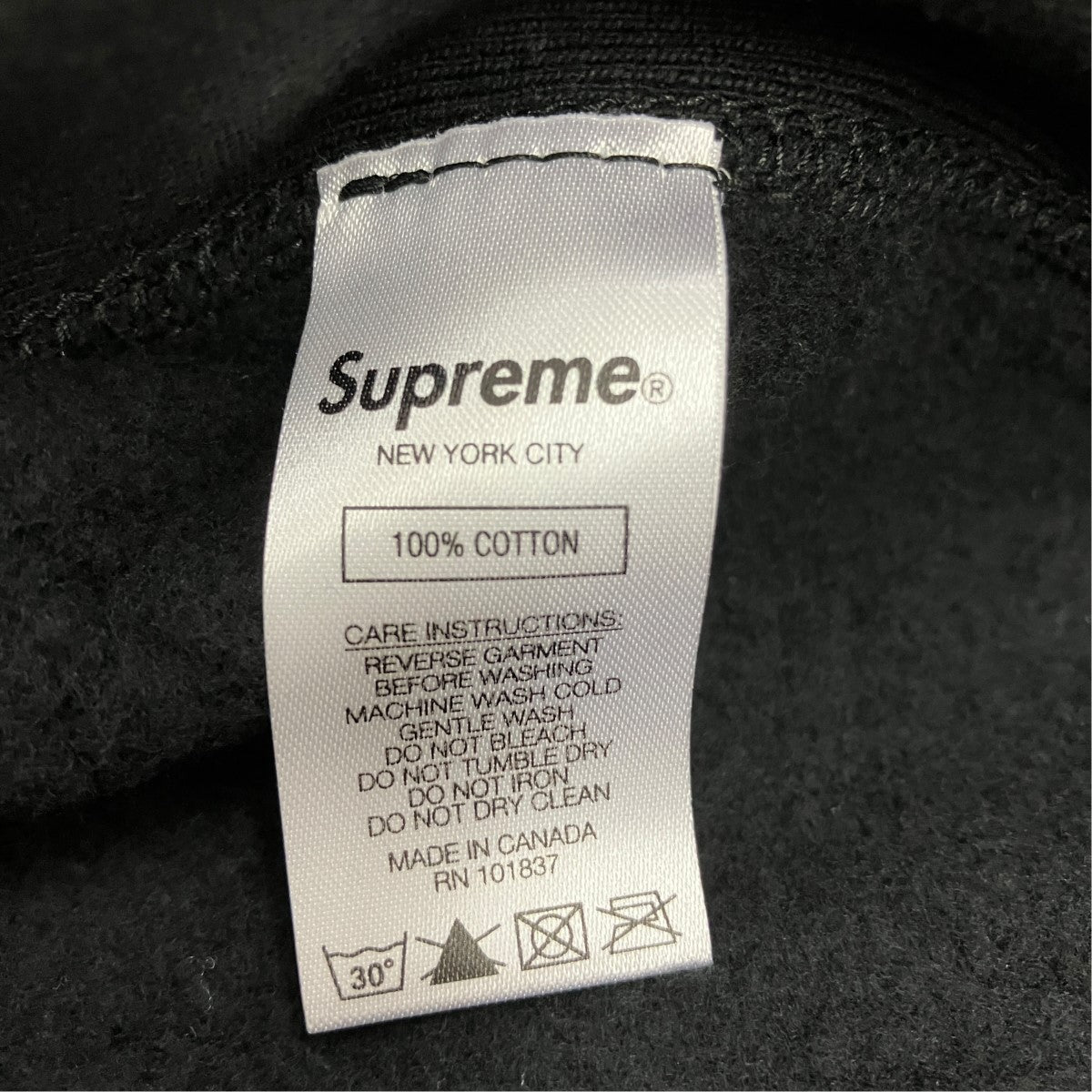 21SSS Logo Hooded SweatshirtSロゴプルオーバーパーカー