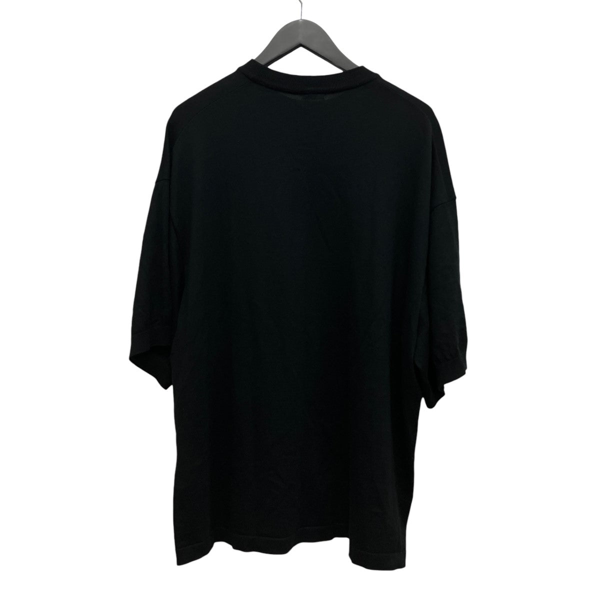 cotton silk high gauge knit T Lシルク混半袖ニットTシャツEV26-KT19
