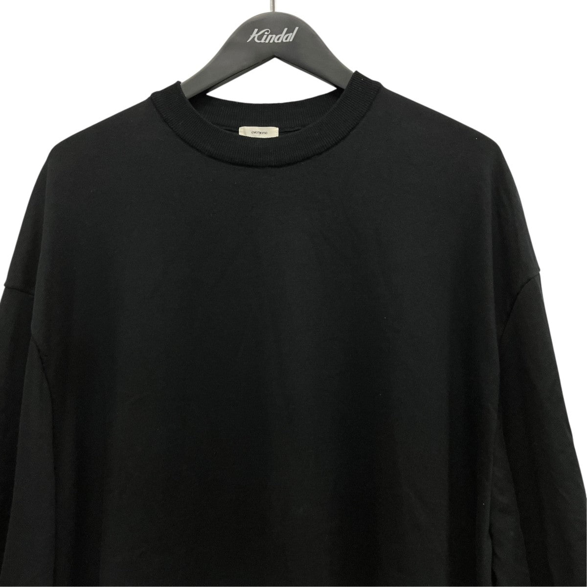 cotton silk high gauge knit T Lシルク混半袖ニットTシャツEV26-KT19