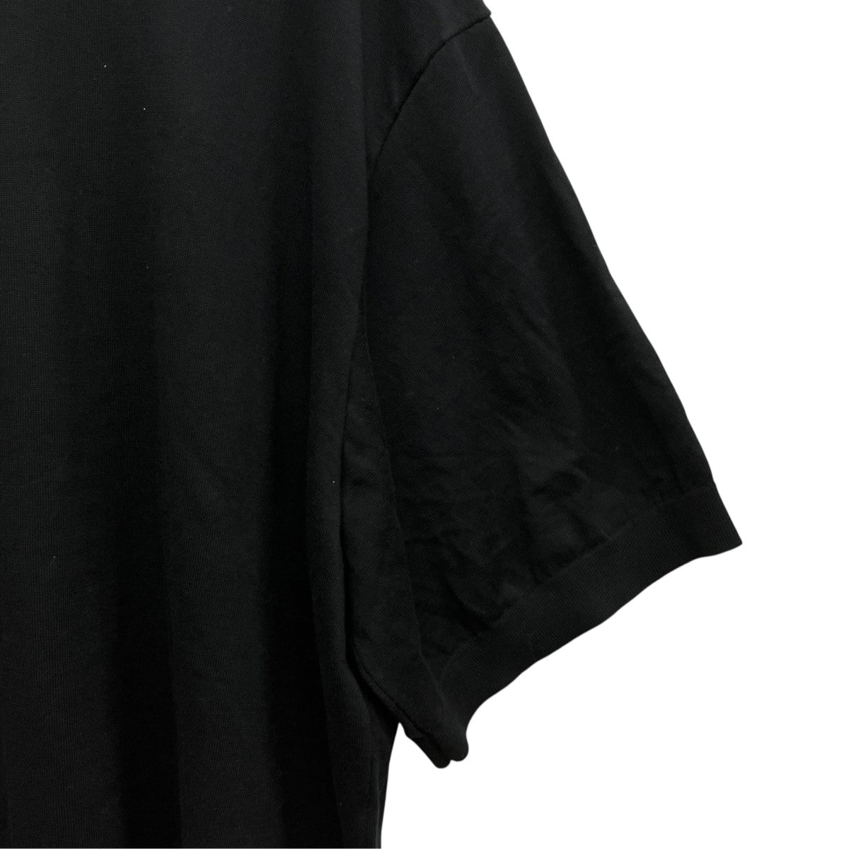 cotton silk high gauge knit T Lシルク混半袖ニットTシャツEV26-KT19