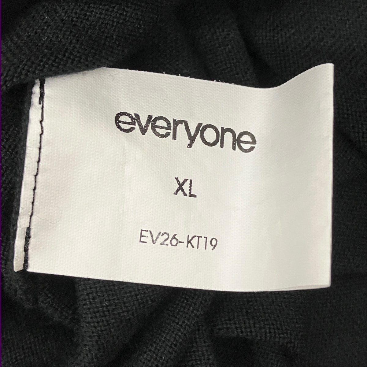 cotton silk high gauge knit T Lシルク混半袖ニットTシャツEV26-KT19