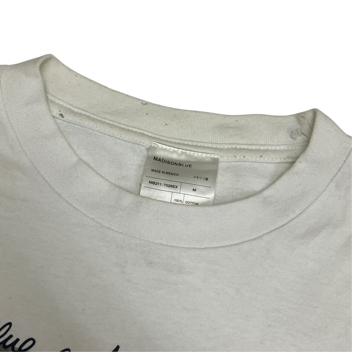 MADISON BLUE 21SSDEAR BLUE PHOTO TEEプリントTシャツMB211-7026EX 古着・中古-7枚目のアイテム画像