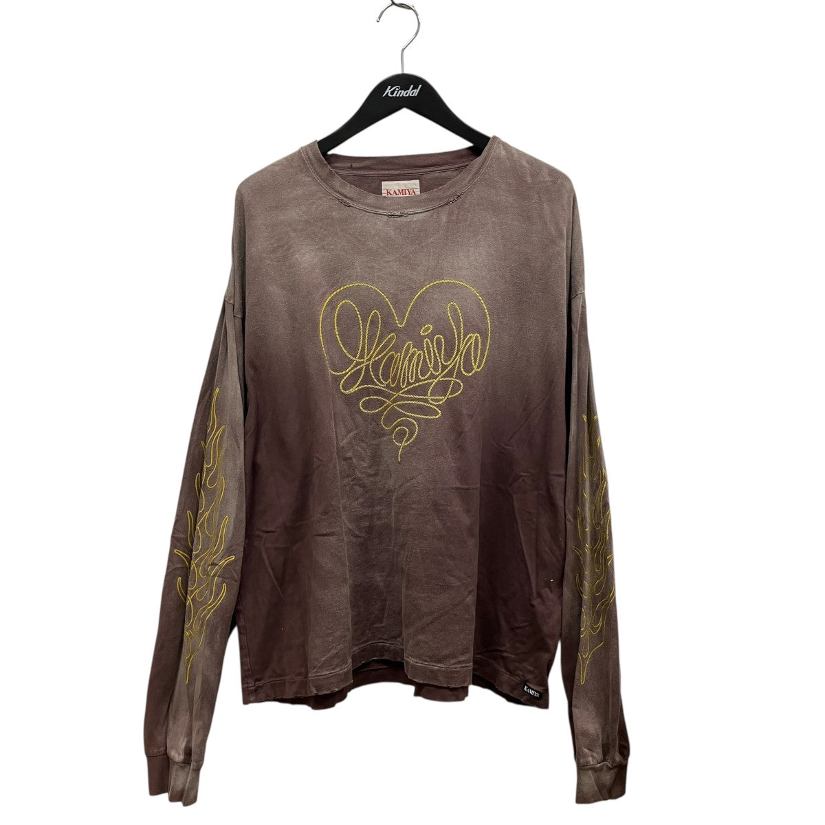 24AWROPE Breached L S TeeロゴプリントロングスリーブTシャツG13LT063