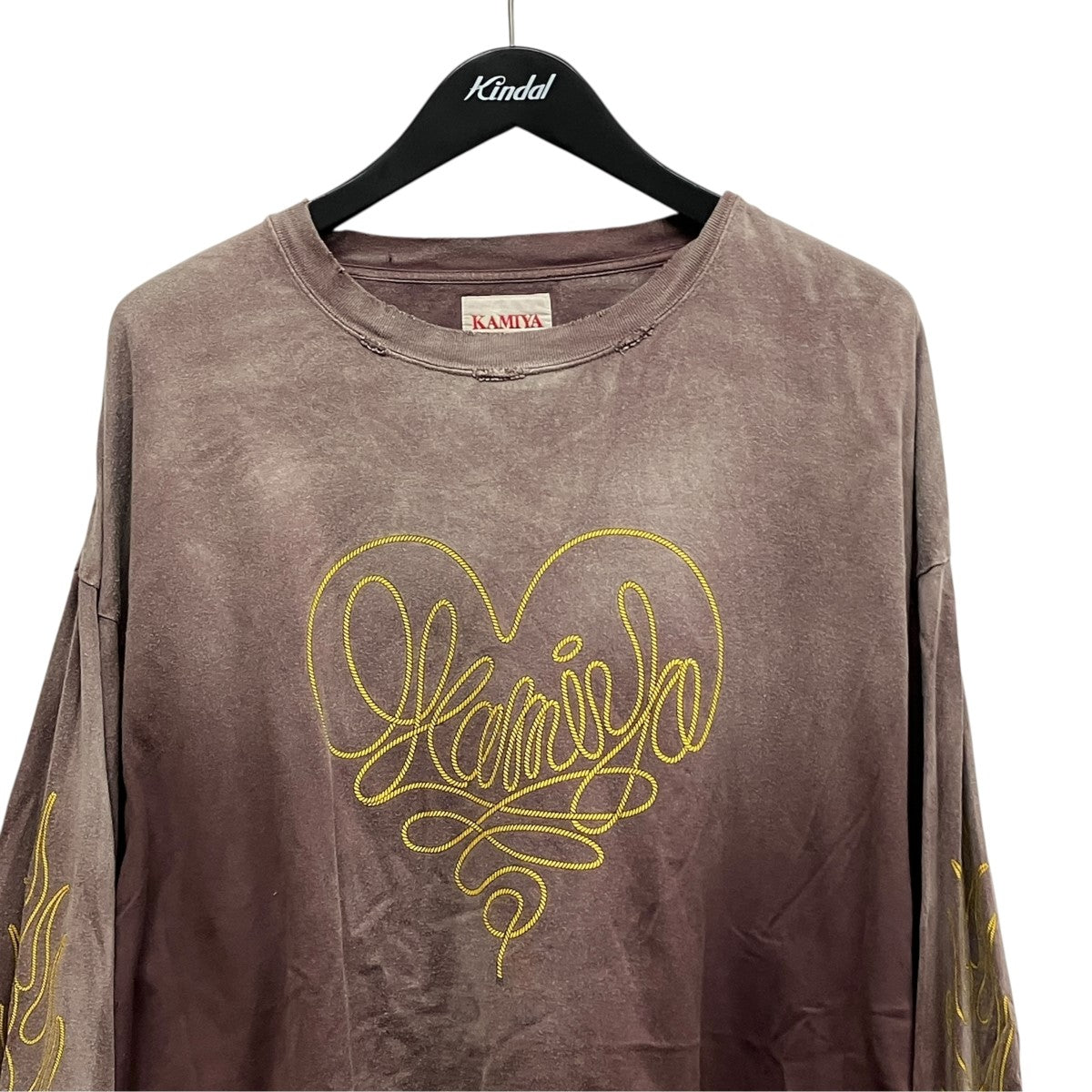 24AWROPE Breached L S TeeロゴプリントロングスリーブTシャツG13LT063