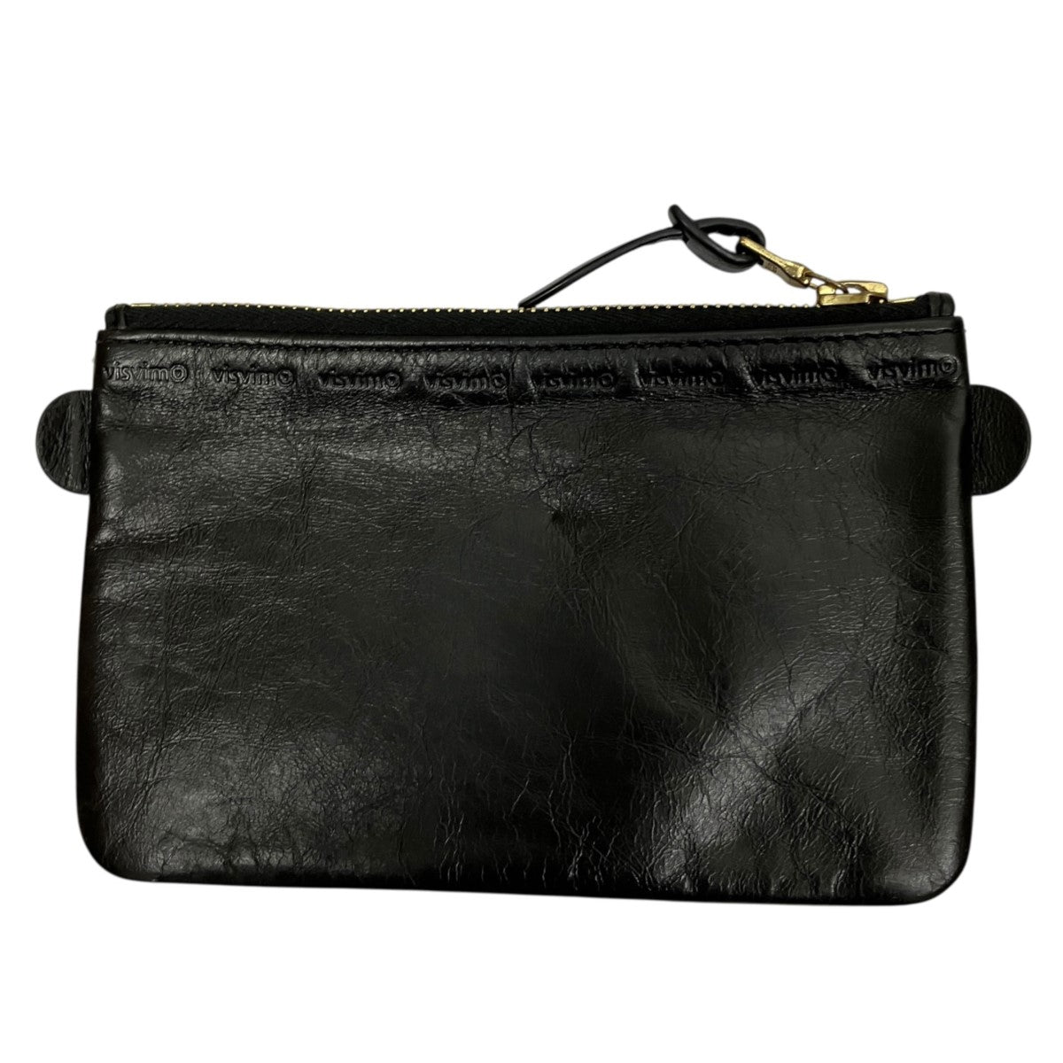22AWririジップ LEATHER ESSENTIALS CASEホースレザーミニポーチ0122103003017