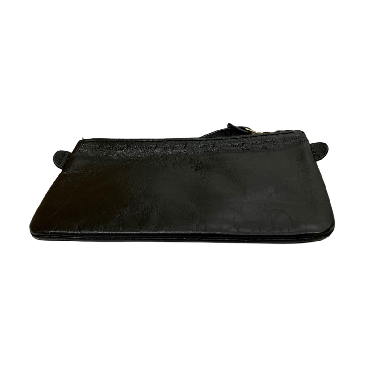 22AWririジップ LEATHER ESSENTIALS CASEホースレザーミニポーチ0122103003017