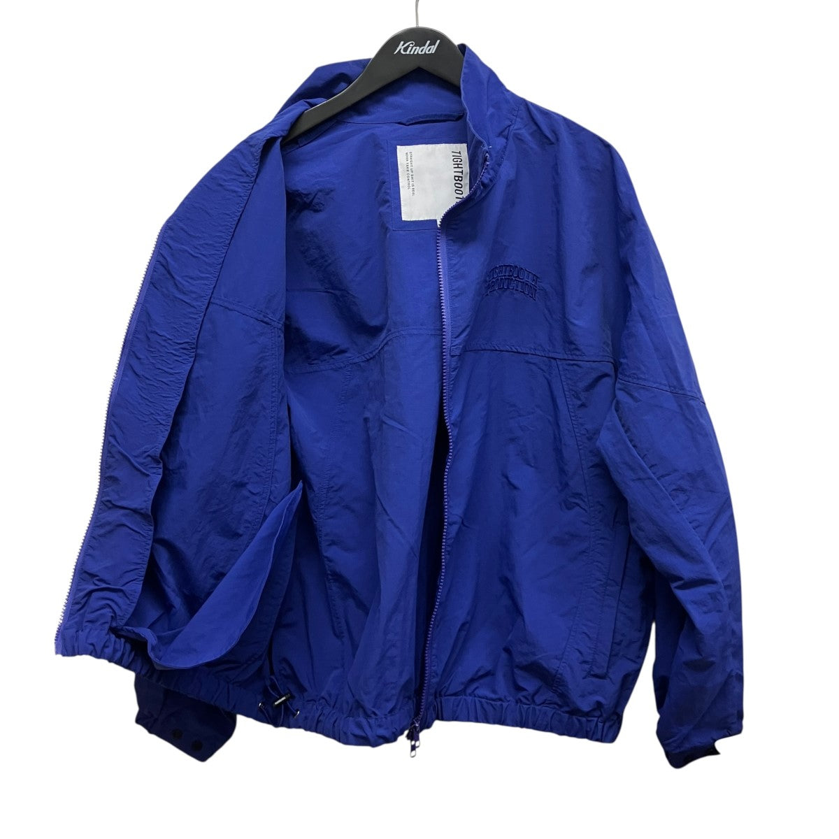 25SSRIPPLE TRACK JACKETナイロンジップアップジャケットSS25-JK04
