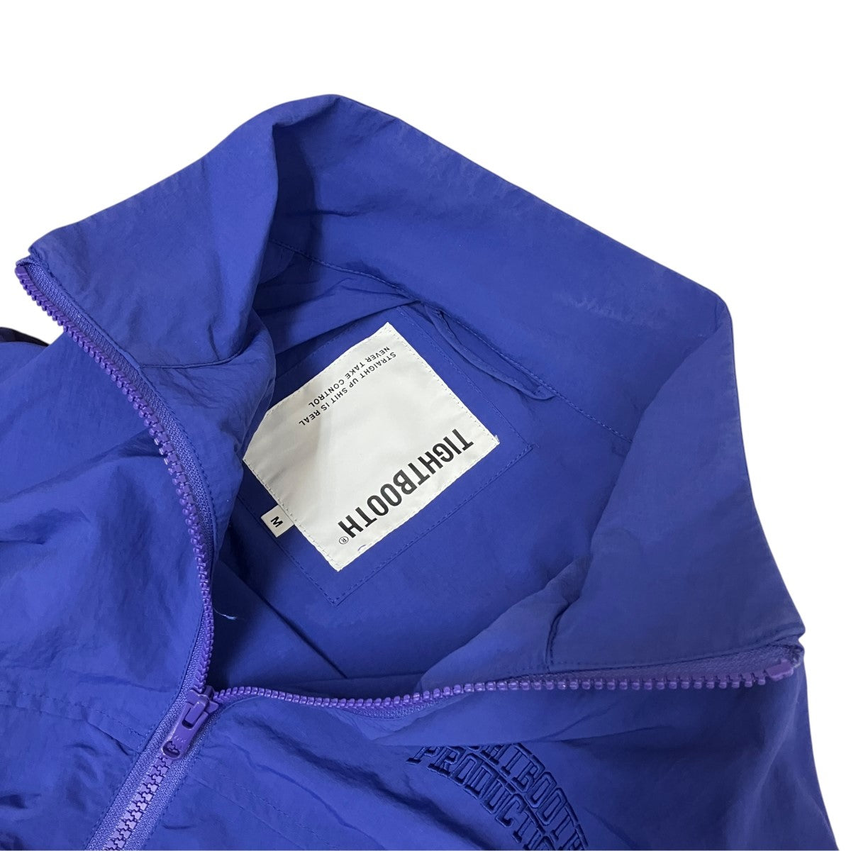 25SSRIPPLE TRACK JACKETナイロンジップアップジャケットSS25-JK04