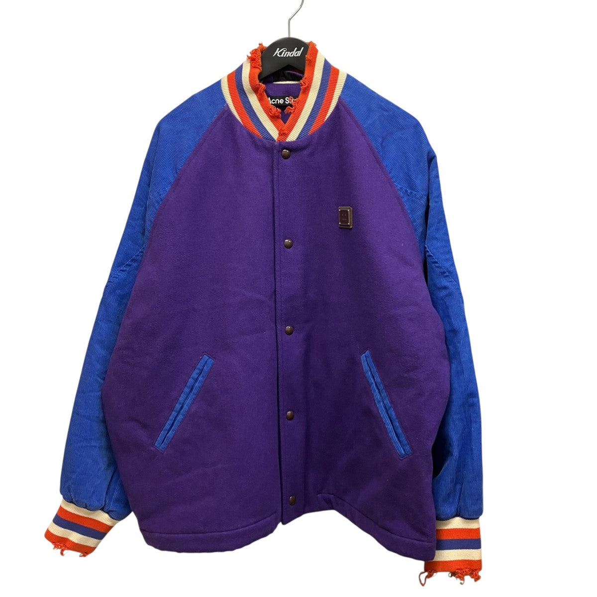 ロゴプレートバイカラーブルゾンFA-UX-OUTW000064
