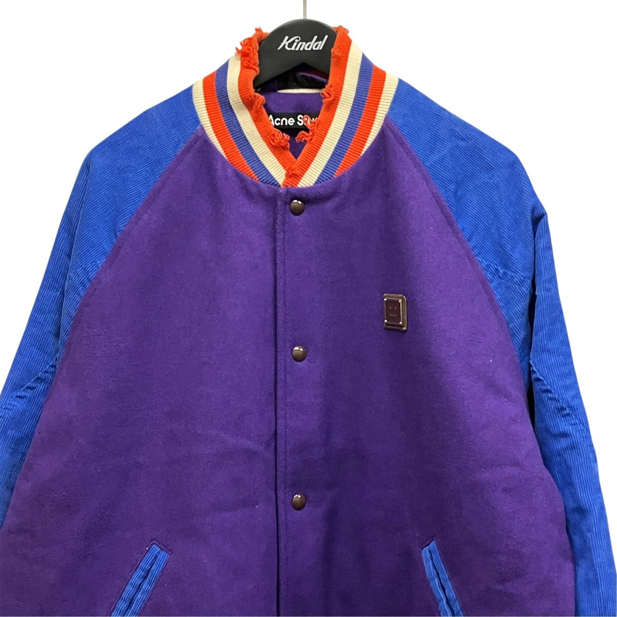 ロゴプレートバイカラーブルゾンFA-UX-OUTW000064