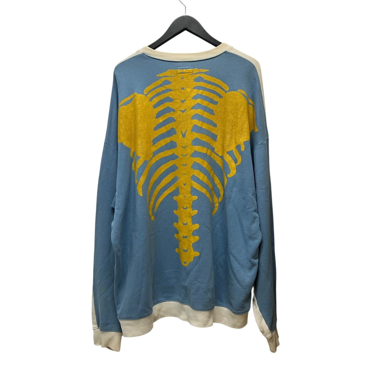 KOUNTRY Bone Crew Neck Sweat 2TONEバックプリントスウェットEK-1139