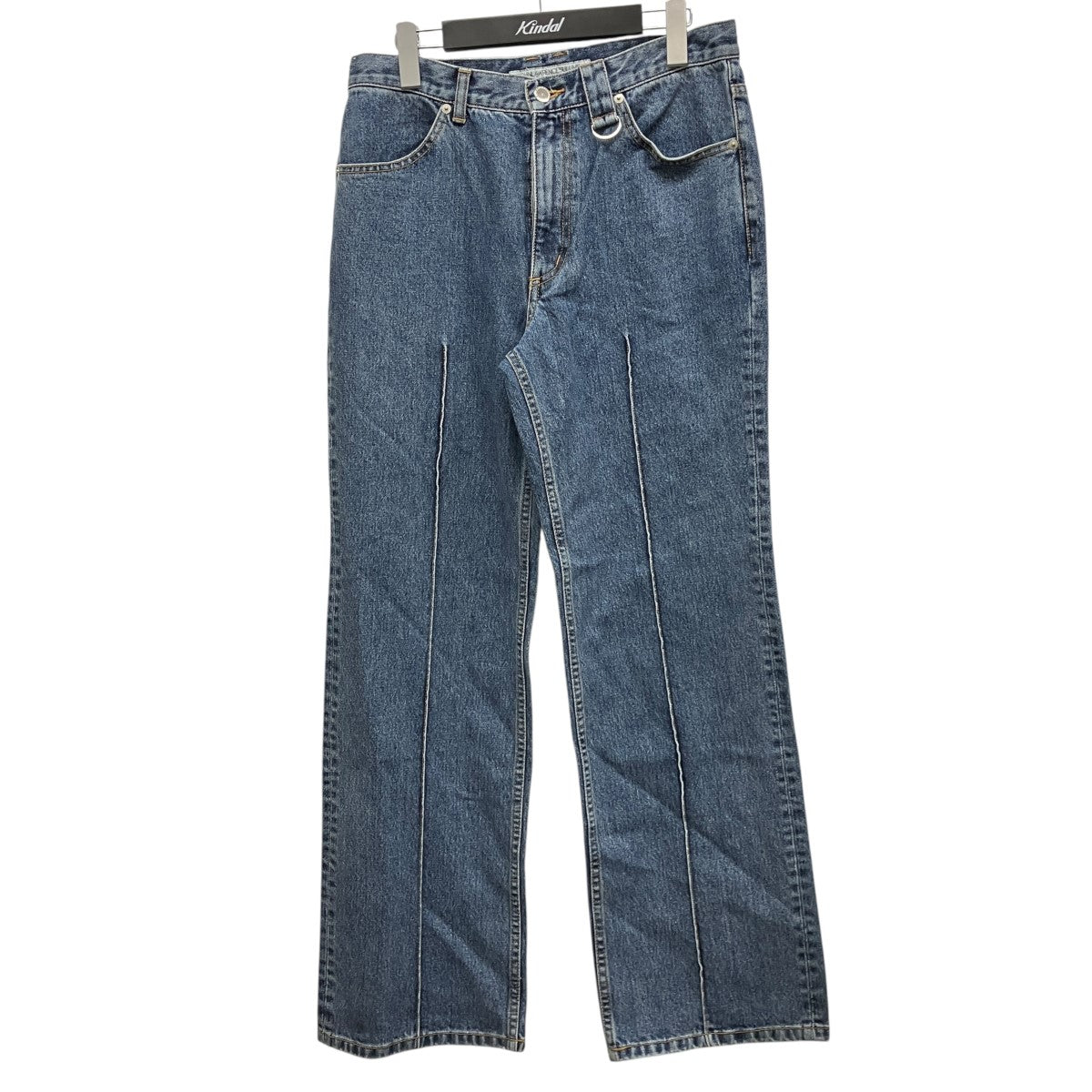JOHN LAWRENCE SULLIVAN WASHED DENIM SEAM TUCK PANTSデニムパンツ2B005-0325-36 古着・中古-1枚目のアイテム画像
