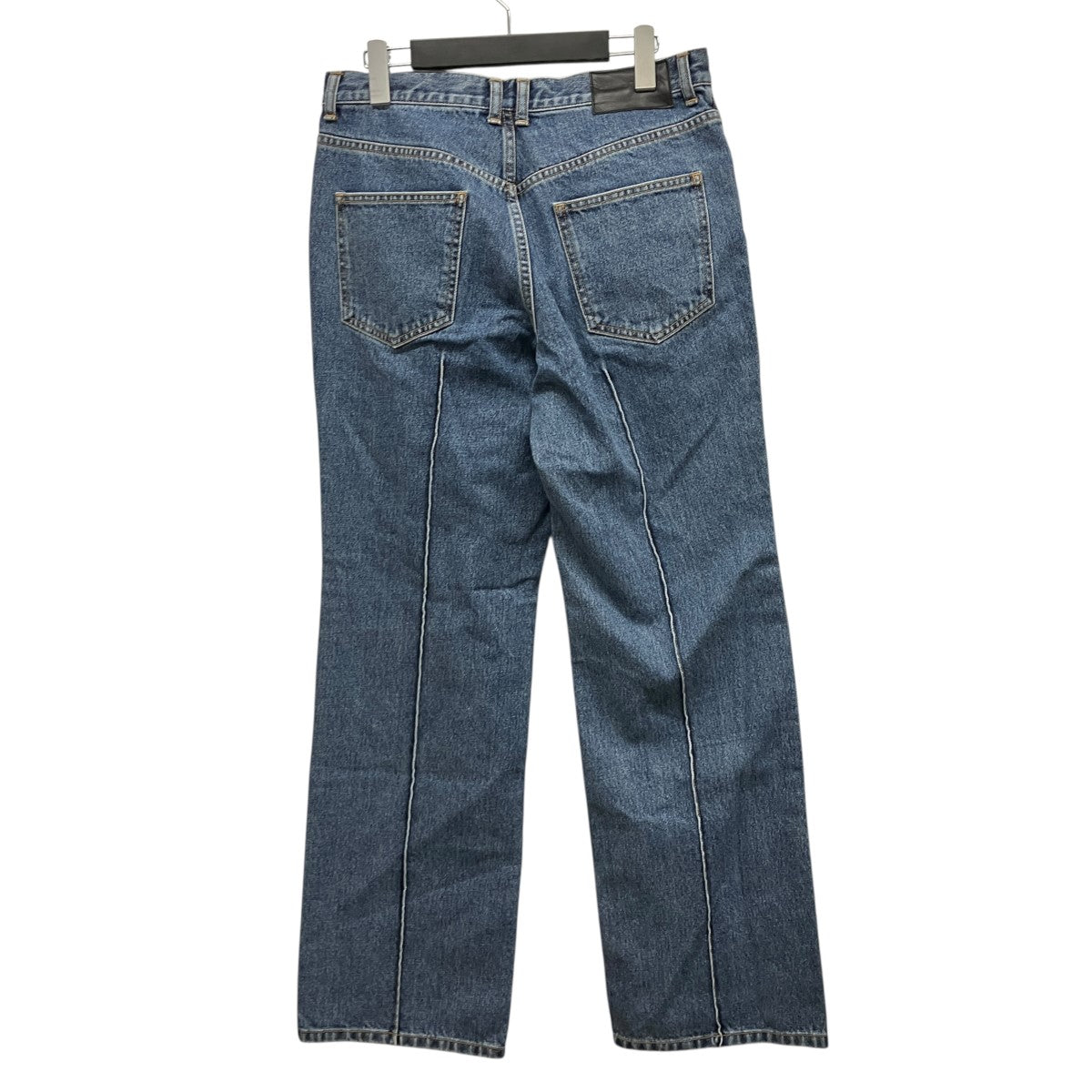 JOHN LAWRENCE SULLIVAN WASHED DENIM SEAM TUCK PANTSデニムパンツ2B005-0325-36 古着・中古-2枚目のアイテム画像