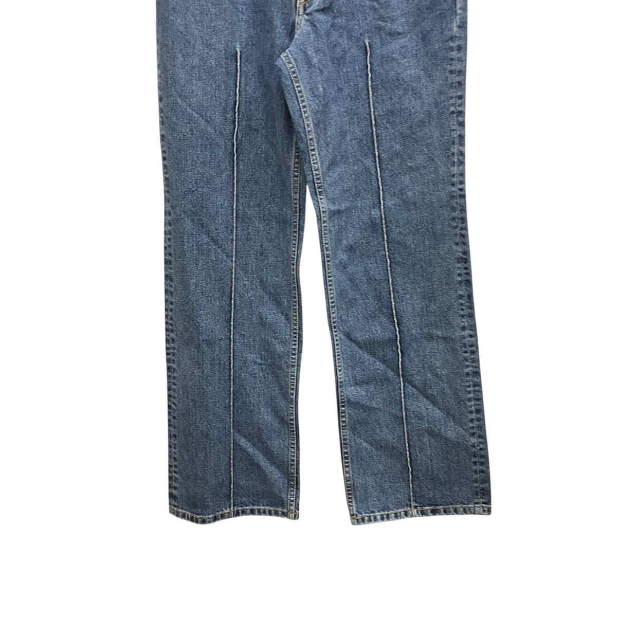 JOHN LAWRENCE SULLIVAN WASHED DENIM SEAM TUCK PANTSデニムパンツ2B005-0325-36 古着・中古-4枚目のアイテム画像