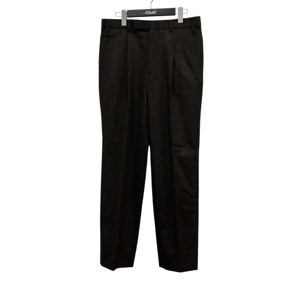 WOOL TUCKED TROUSERSウールパンツ2B003-0125-01