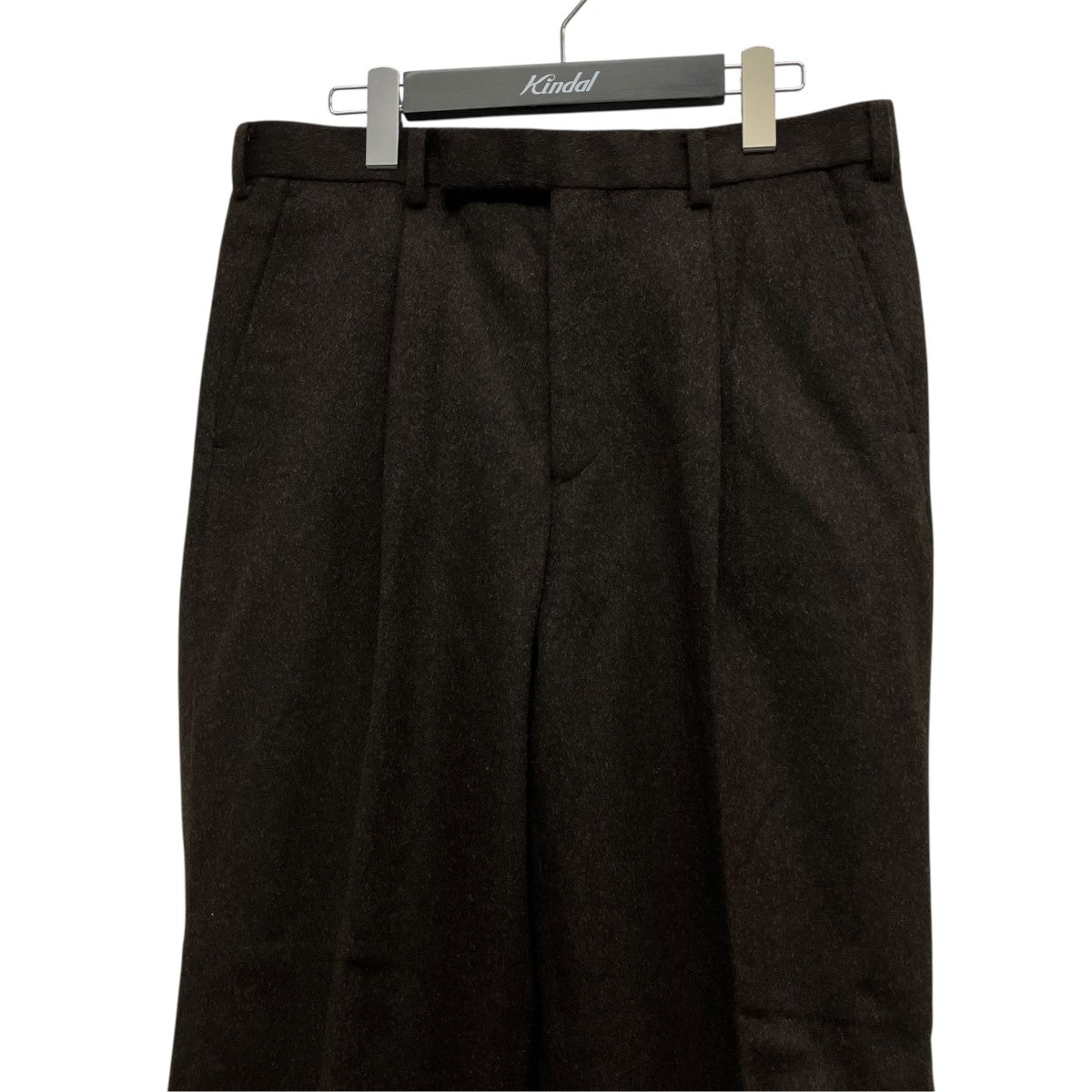 WOOL TUCKED TROUSERSウールパンツ2B003-0125-01