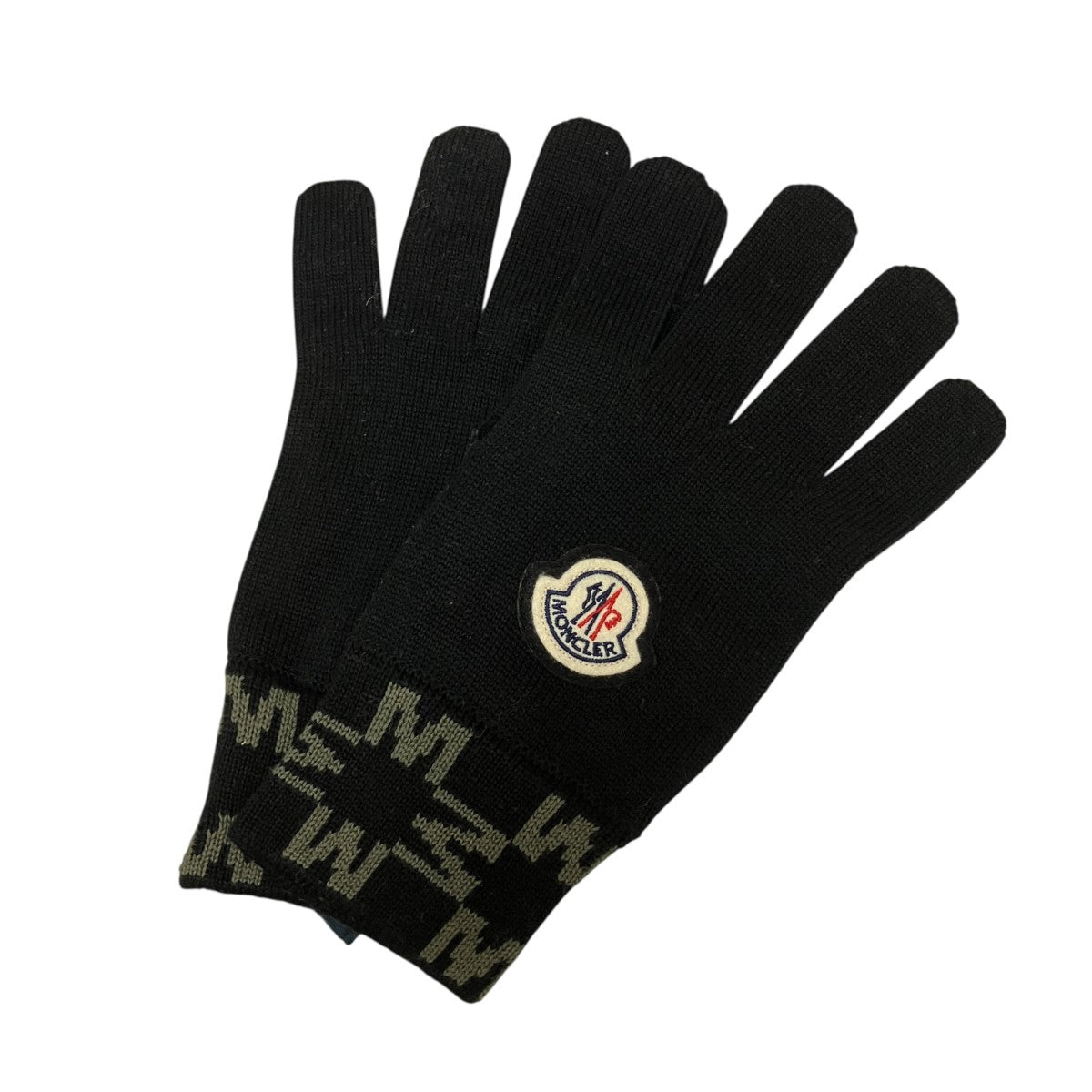 MONCLER GUANTI TRICOTニットグローブH20913A00001 M1367 古着・中古-1枚目のアイテム画像