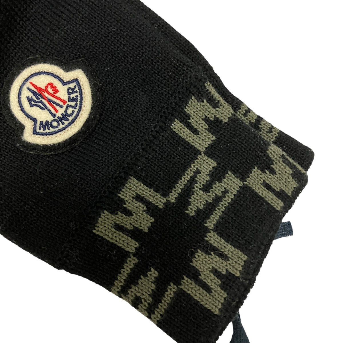 MONCLER GUANTI TRICOTニットグローブH20913A00001 M1367 古着・中古-3枚目のアイテム画像