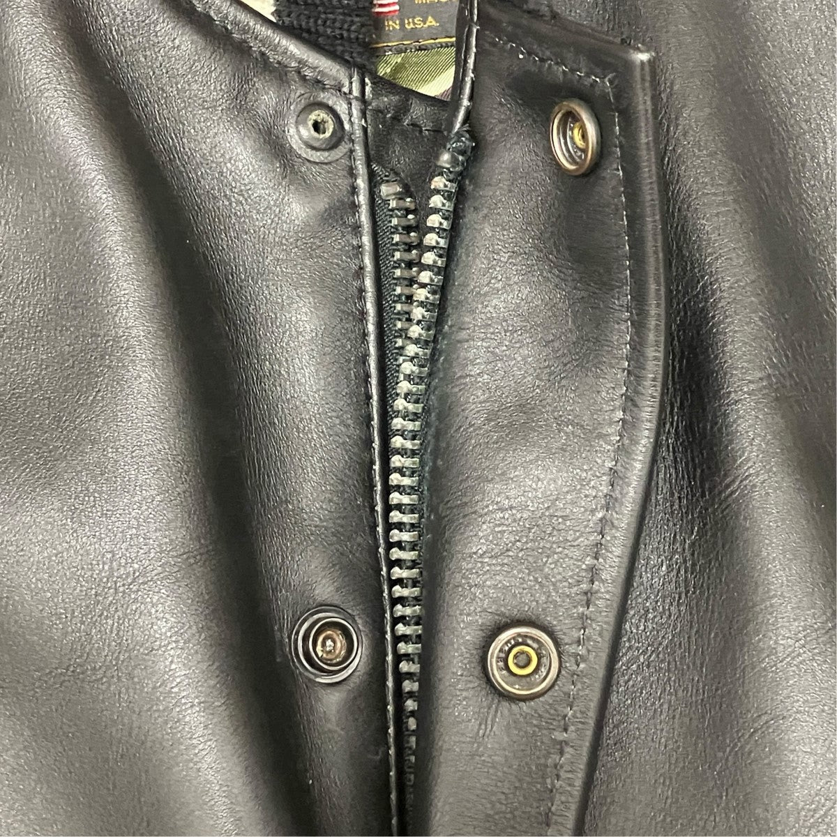 10AWジップアップレザージャケットWF-J403