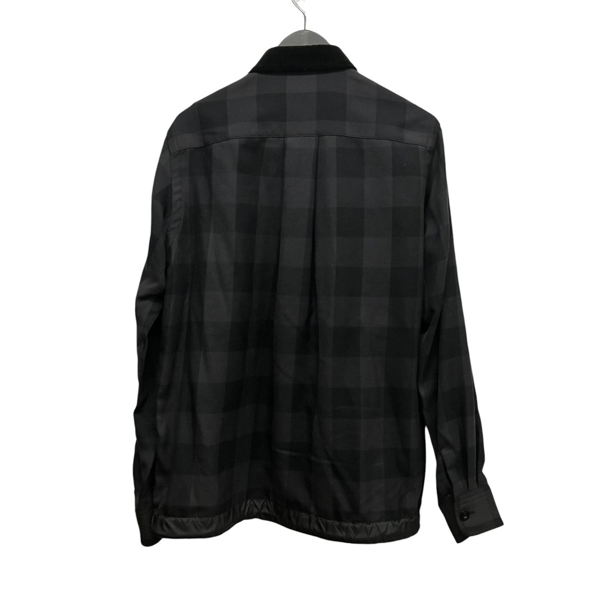 22SSBuffalo Check L S Shirtsドローコードバッファローチェックシャツジャケット22-02699M