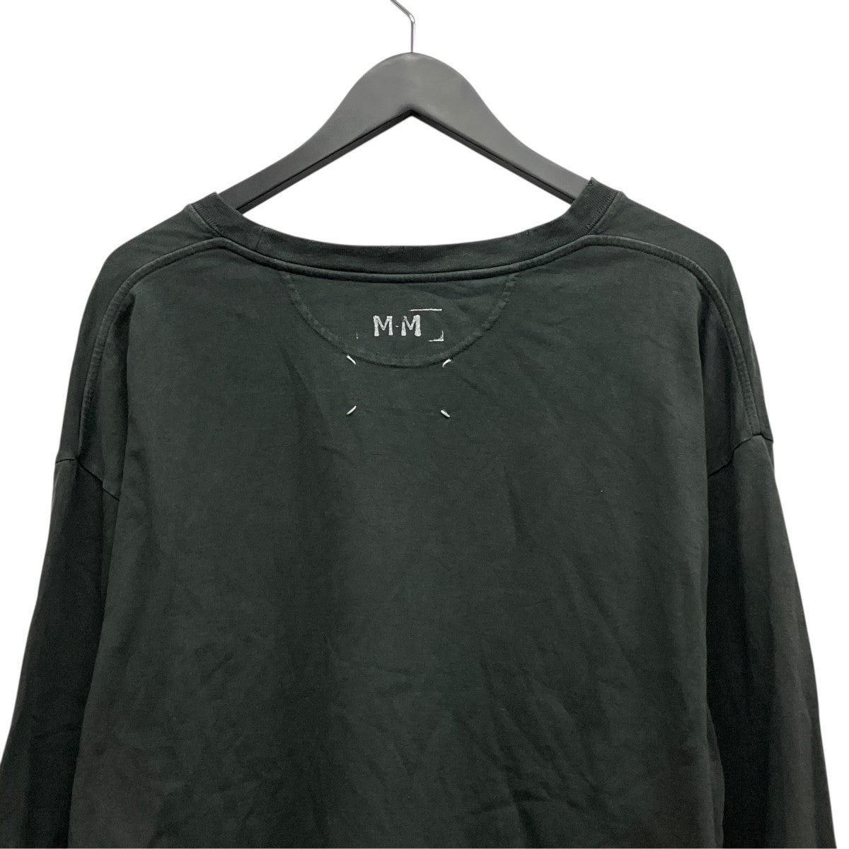 25SSStamp Logo Distressed Finish Long Sleeve Teeスタンプロゴダメージ加工長袖TシャツS51GC0535 S24567