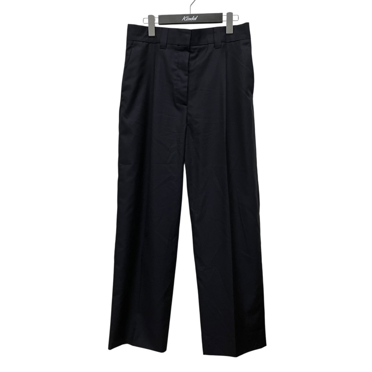 PANTALONE BATAVIAバックロゴ刺しゅうスラックスMP1752
