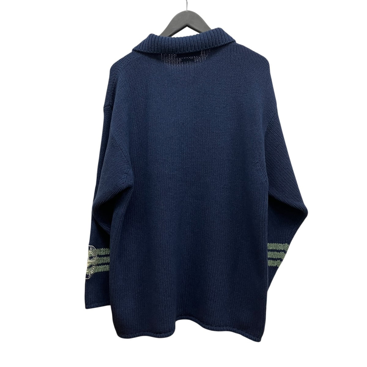 STONE ISLAND 96AWCOLLARED COMPASS KNITコンパスニット25155764 古着・中古-2枚目のアイテム画像