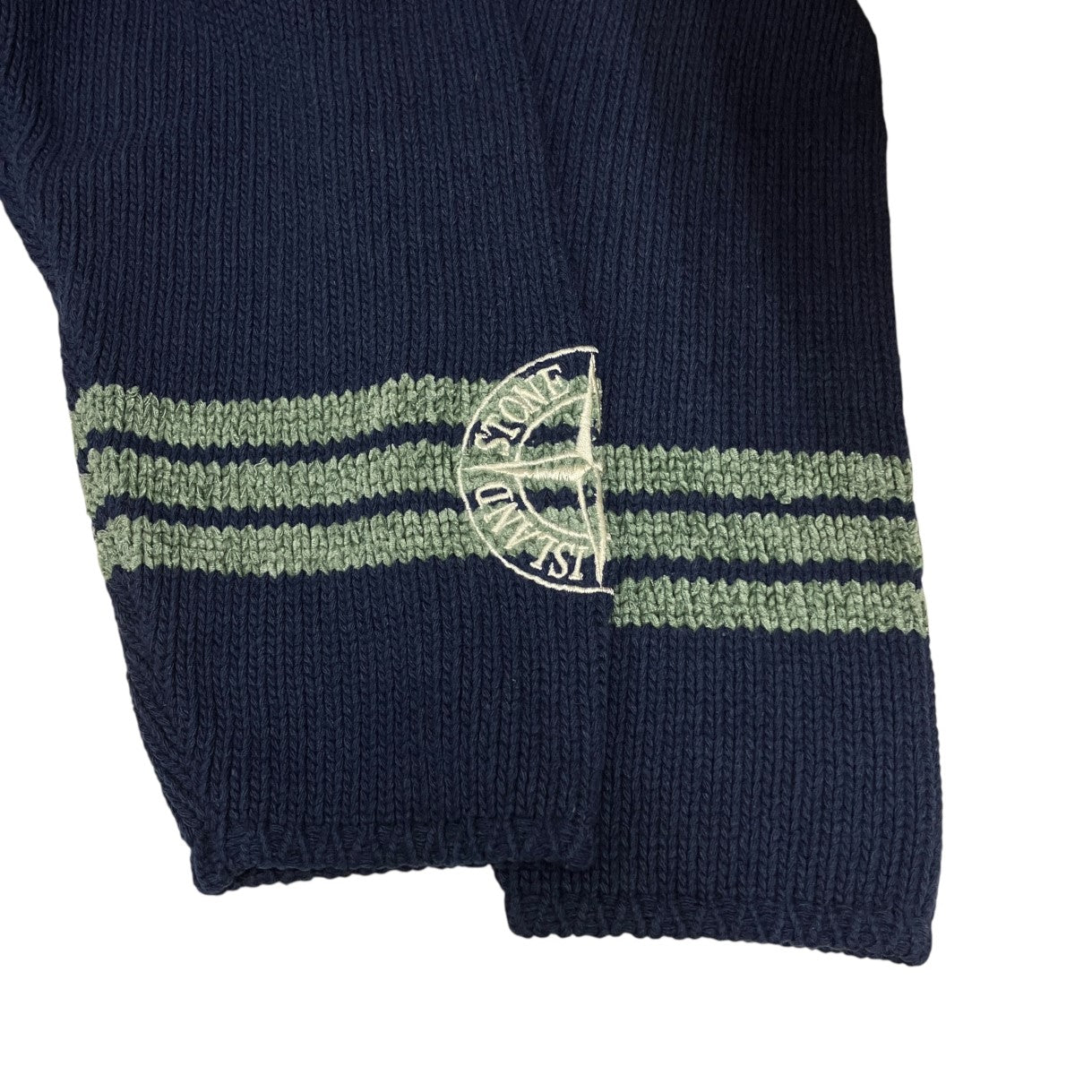 STONE ISLAND 96AWCOLLARED COMPASS KNITコンパスニット25155764 古着・中古-5枚目のアイテム画像