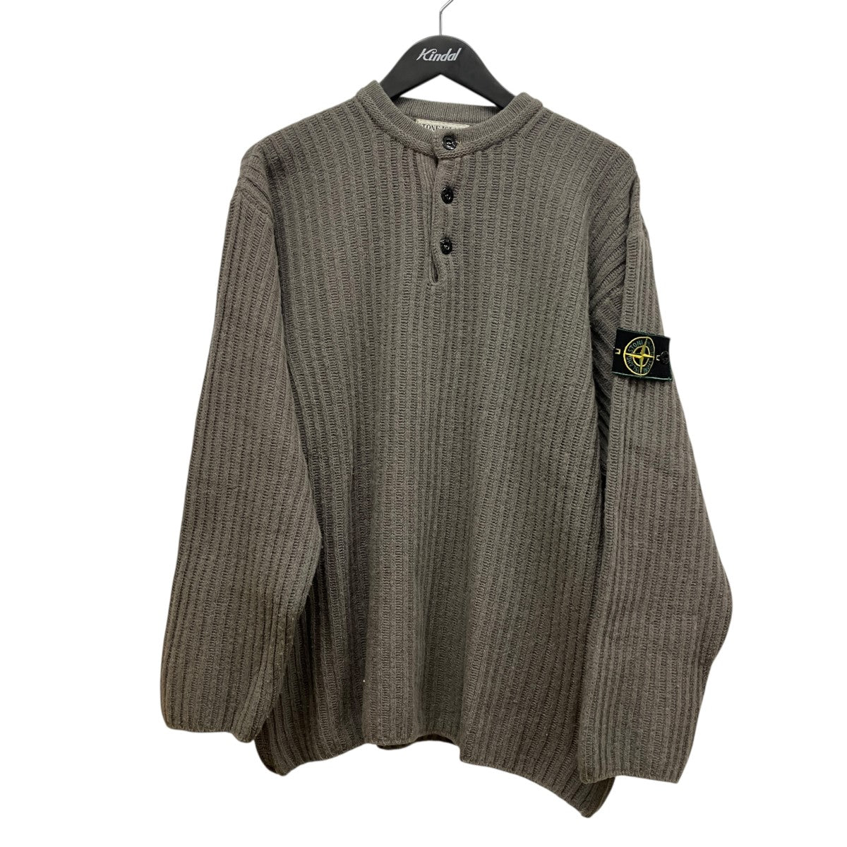 95AWグリーンエッジヘンリーネックニット2315555S0