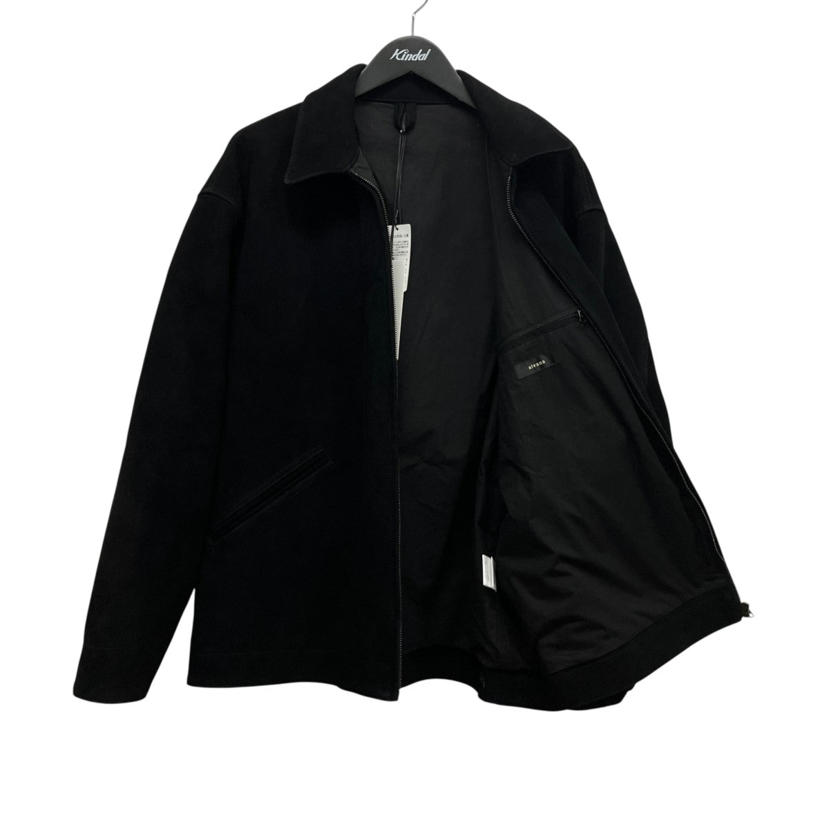 SHEEP SUEDE SHORT JACKETジップアップシープスウェードショートジャケットALV-00131