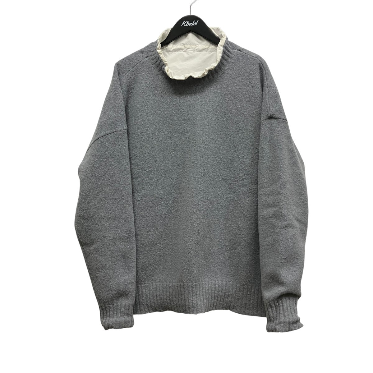 sacai リバーシブルナイロンニットプルオーバー23-03225M 古着・中古-1枚目のアイテム画像