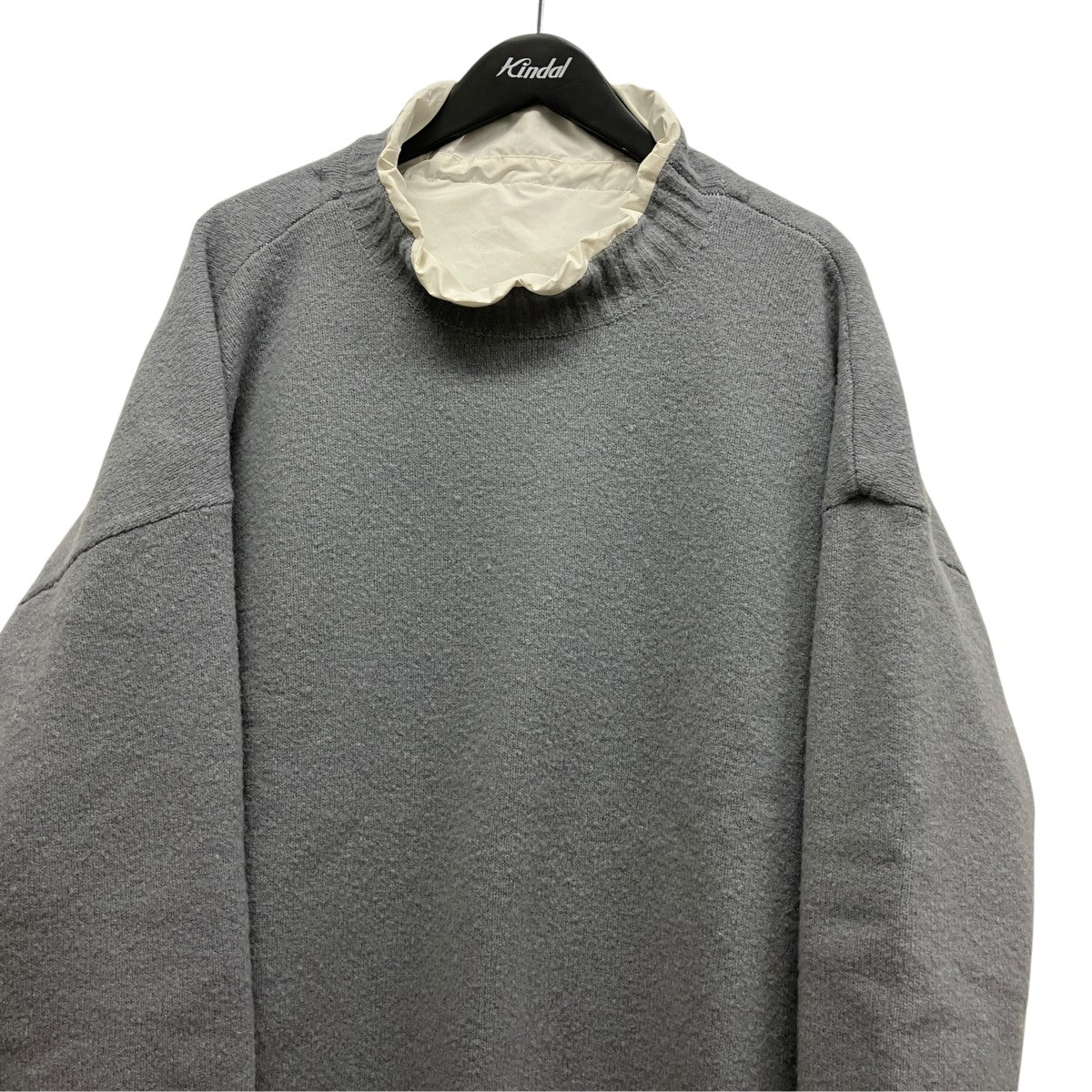 sacai リバーシブルナイロンニットプルオーバー23-03225M 古着・中古-3枚目のアイテム画像