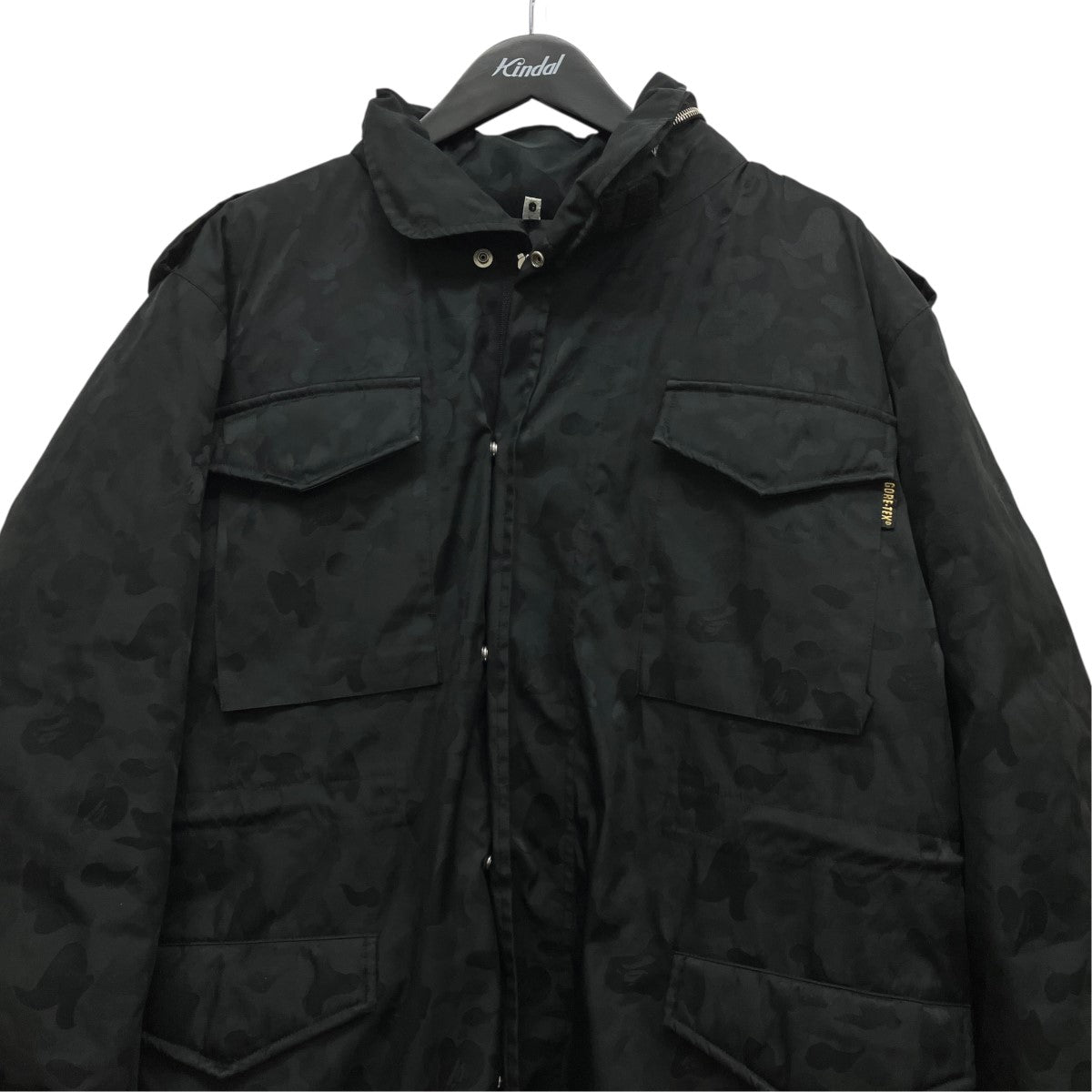 A BATHING APE 菱形タグゴアテックスカモ柄ダウンジャケット 古着・中古-3枚目のアイテム画像
