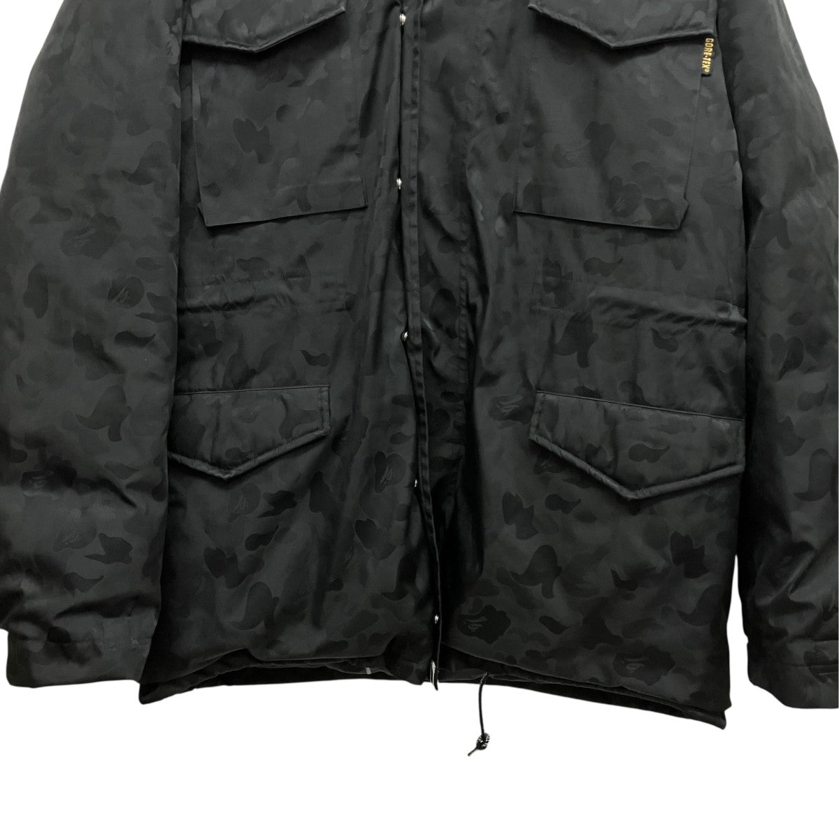 A BATHING APE 菱形タグゴアテックスカモ柄ダウンジャケット 古着・中古-4枚目のアイテム画像